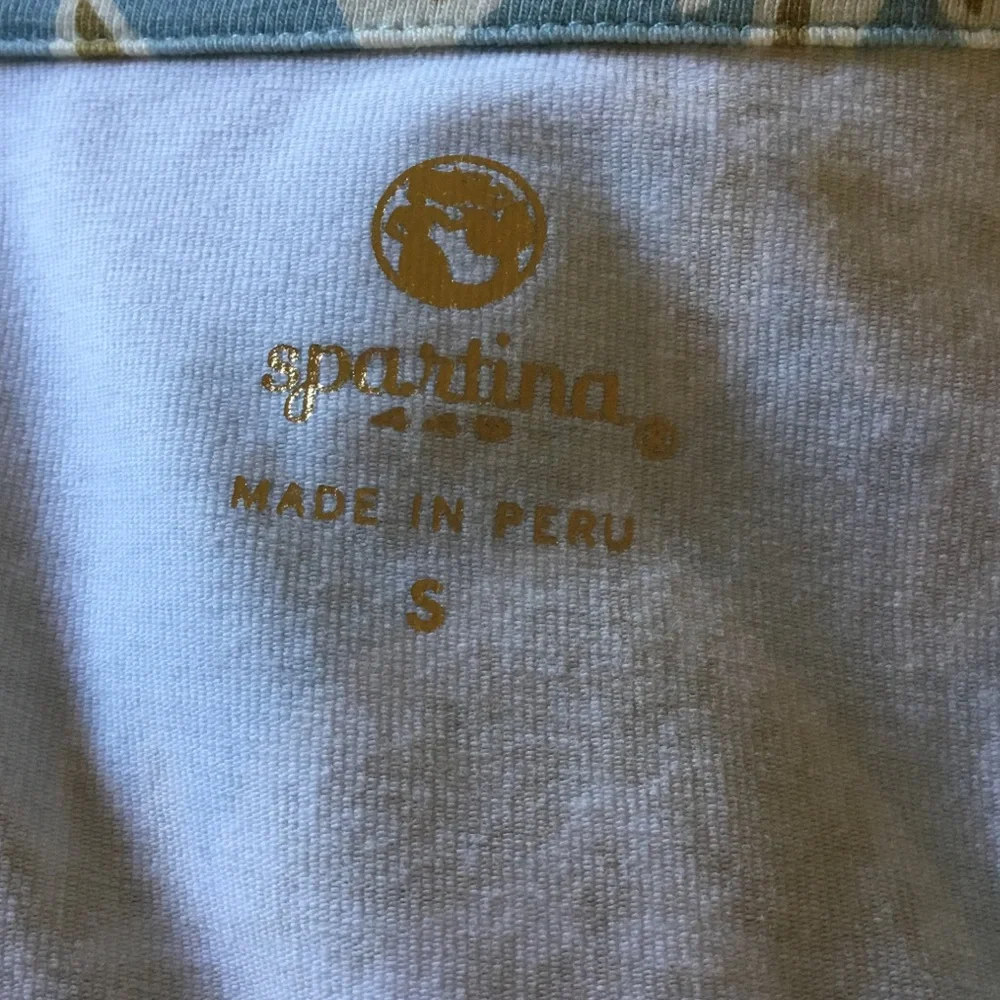 Spartina 449 Diane Jersey Knit Mini Dress Calm Waters Medallion - Picture 11 of 15